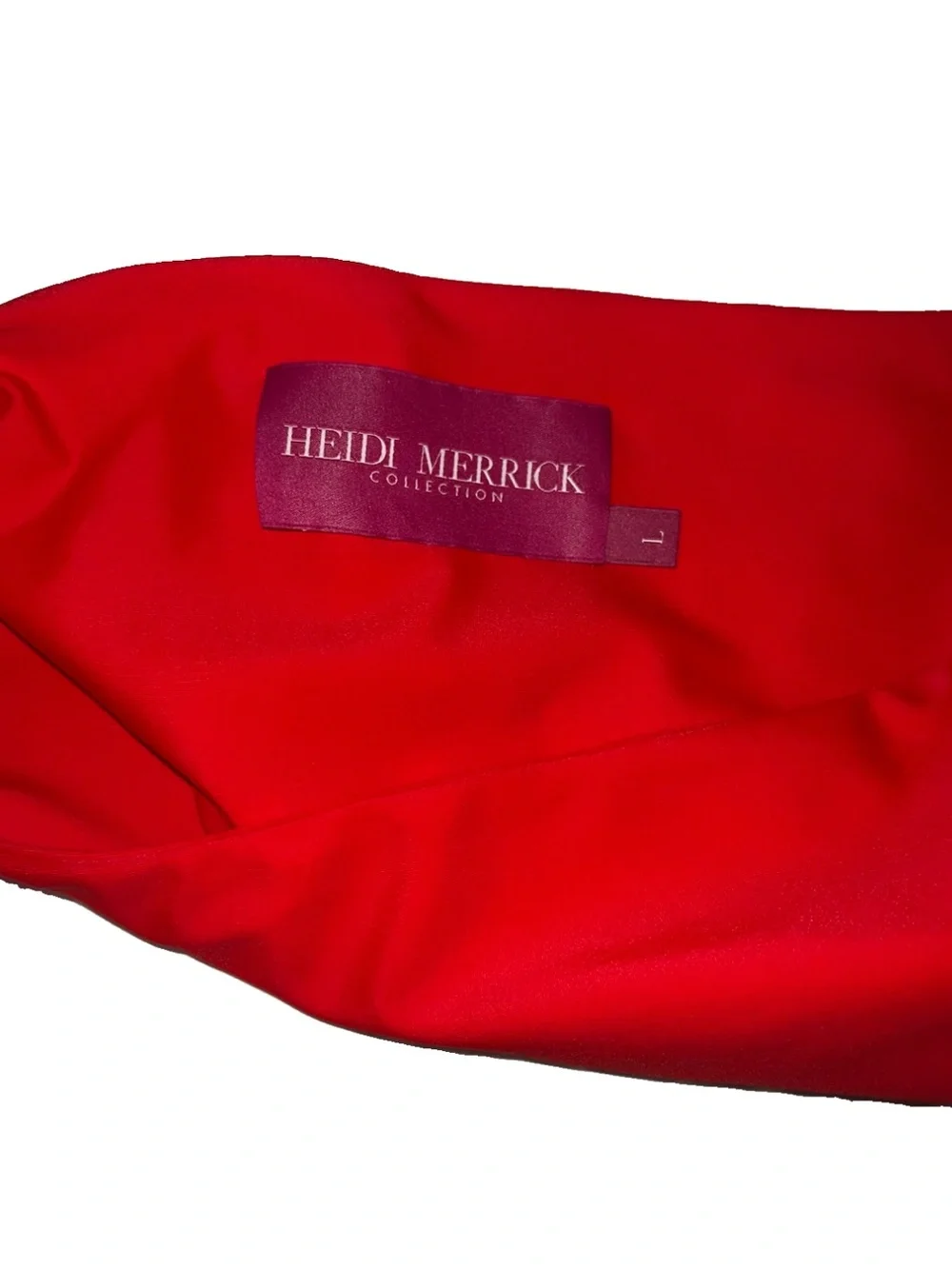 New Free People X Heidi Merrick vincent swimwear bikini Top poppy L new